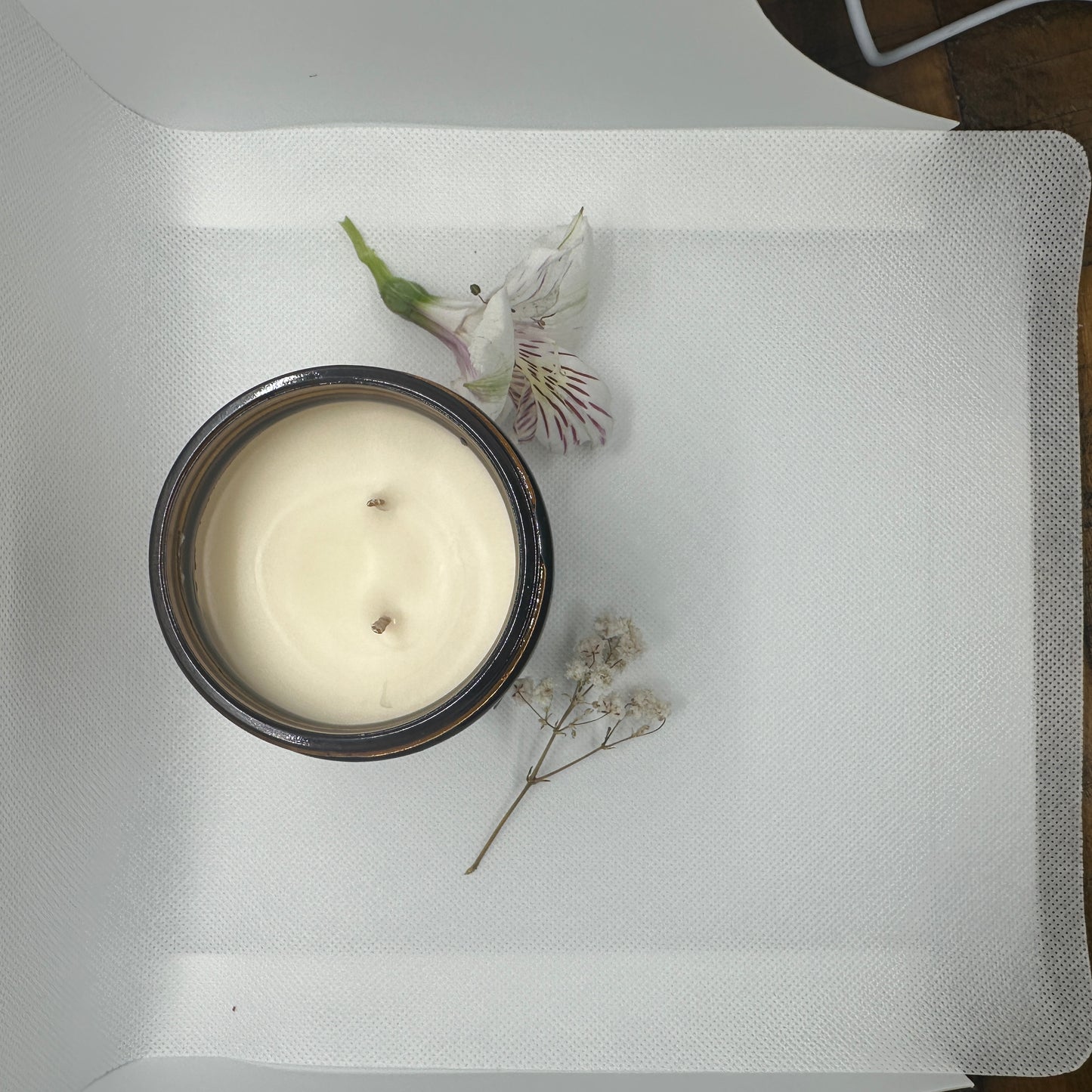 Holiday Spice Natural Coconut Apricot wax candles