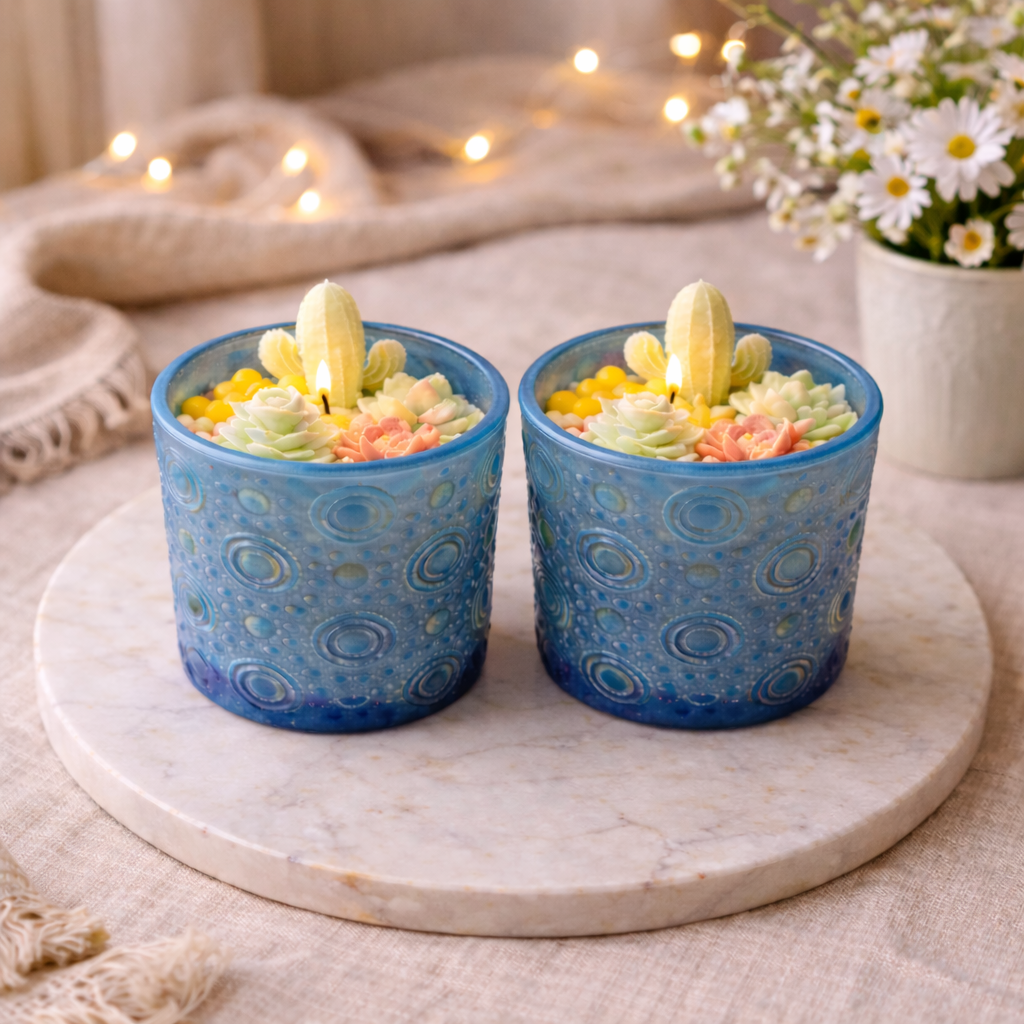 Cactus candle