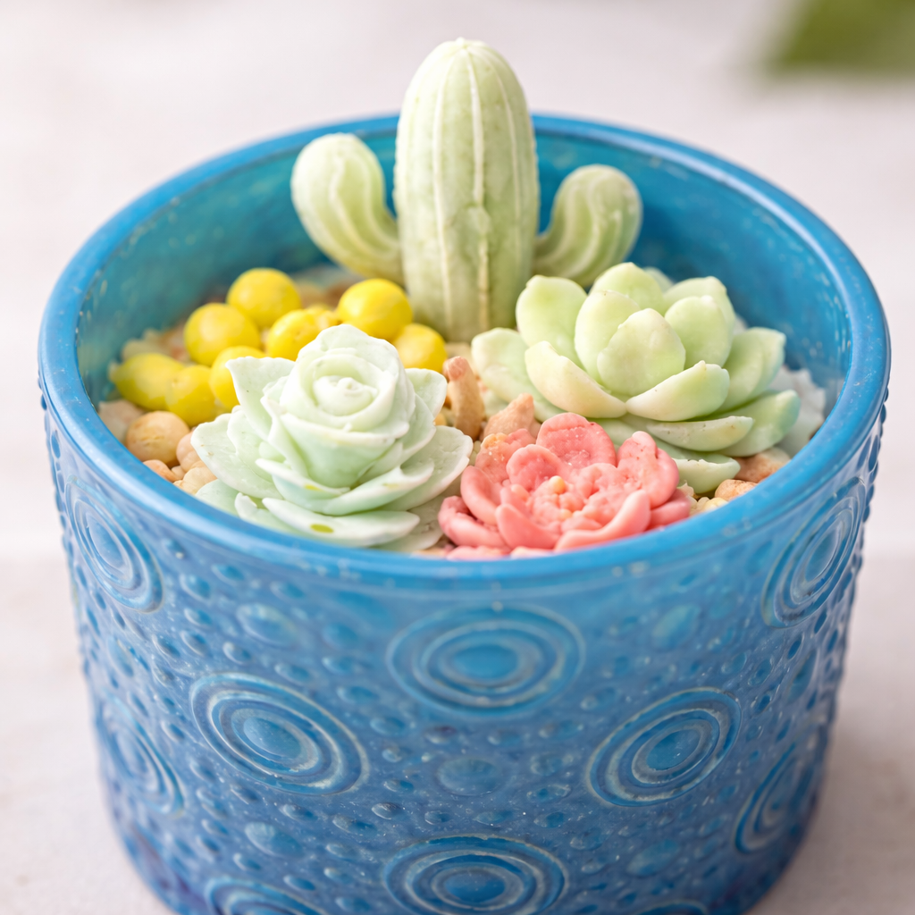Cactus candle