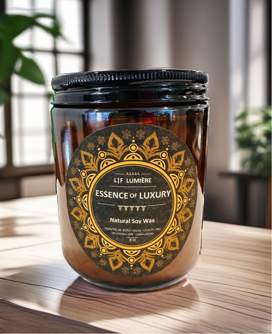 Essence of Luxury Natural Candle